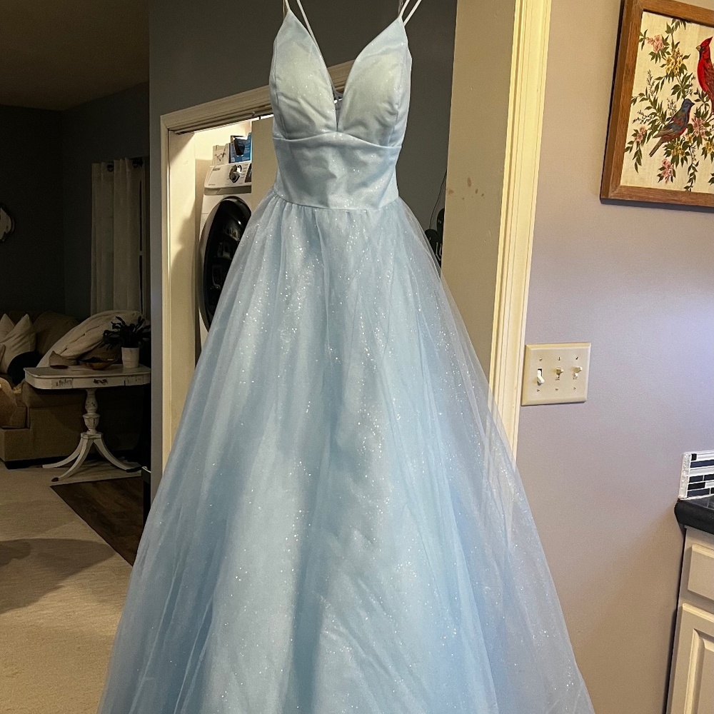 Long Floor length Prom Dress